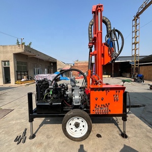 Perforatrice Idraulica Diesel per Pozzi d'Acqua da 56 CV, per Usi Gravosi, con Cavo da 200m-300m e Grande Calibro - Product Image 5