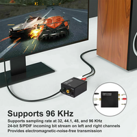 Adaptateur DAC portable sans perte, coaxial, fibre optique, prise casque numérique 3,5 mm vers analogique, convertisseur audio RCA L/R