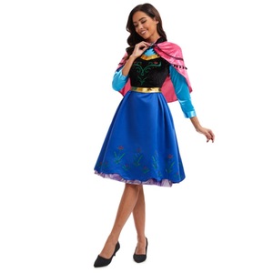 Disfraz de Anna de Frozen con Capa para Mujer, Talla S a 4XL, Disfraz de Princesa para Halloween - Product Image 5