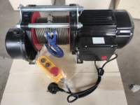220V 380v palan électrique câble métallique ascenseur ascenseur ménage petit palan ascenseur treuil construction tirant treuil
