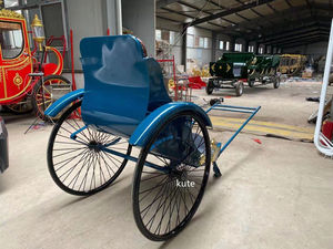 Nouveau style de rickshaw à chevaux à 2 roues à vendre, rickshaw japonais tiré à la main - Product Image 2
