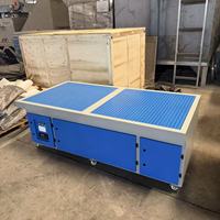 Mesa de Lijado con Extracción Descendente, Filtración del 99.9%, Control de Polvo Fino PM2.5 para Taller
