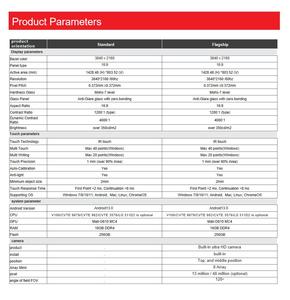 شركة مصنِّعة QDE شاشة عرض LCD تفاعلية بالأشعة تحت الحمراء 65/75/86/بوصة شاشة عرض LCD تعمل باللمس بالأشعة تحت الحمراء تظهر السبورة البيضاء - Product Image 5