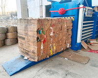 Presse à balles hydraulique horizontale pour bouteilles en plastique et carton OCEAN/compacteur hydraulique