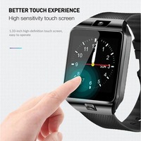 Montre connectée DZ09 pour hommes, écran couleur HD de 1,56 pouces, suivi d'activité, surveillance du sommeil, avec batterie longue durée pour un usage quotidien