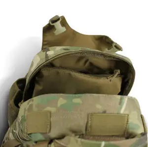 Custom Camo Plate Carrier Backpack Molle Tactical Vest Bag With Helmet Carrier