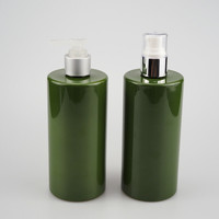 Bouteilles en plastique à pompe cylindriques, flacons pulvérisateurs vides 400ML