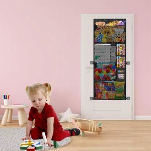 Storage of Plush Animals on the Door, Storing Stuffed Animals Above the Door Hanging Door Organizer - Product Image 4