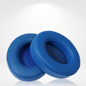 Coussinets d'oreille en cuir protéiné plus doux pour écouteurs <span class=keywords><strong>Beats</strong></span> <span class=keywords><strong>Studio</strong></span> 2 <span class=keywords><strong>3</strong></span>, coussinets en <span class=keywords><strong>mousse</strong></span> à mémoire de forme, coussinets de remplacement, confort supérieur - Product Image 2