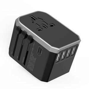 Wontravel International Power Charger adattatore da viaggio universale modalità convertitore adattatore da viaggio universale con 4 USB - Product Image 2