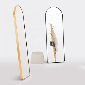 Pedido a granel, venta al por mayor, <span class=keywords><strong>precio</strong></span> de fábrica OEM, gran promoción, <span class=keywords><strong>espejo</strong></span> de arco de longitud completa, <span class=keywords><strong>espejo</strong></span> de pie para suelo - Product Image 6