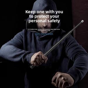 Bâton <span class=keywords><strong>de</strong></span> défense personnel portable en alliage, légal, anti-agression, avec arc électrique - Product Image 2