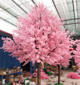 Fleur de cerisier artificielle japonais en soie Sakura fleur de cerisier rose pour décoration de mariage - Product Image 6