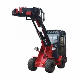 Venda quente hidráulica pá árvore árvore transplanter árvore digger combinado skid steer loader pá carregadeira escavadeira trator