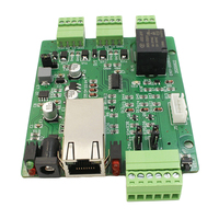CE RoHS tersertifikasi 2 saluran WIFI dan Input TCP/IP konverter Ethernet Controller relai 2 kontak kering Input listrik untuk IoT