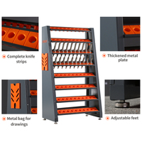Boîte de rangement multifonctionnelle CNC Établi en acier avec support pour outils Cat 40 Chariot pour accessoires Présentoir pour outils