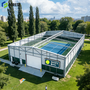 สนามกีฬาในร่มแบบพกพาสำหรับการแข่งขัน สถานที่จัดกีฬาในร่มของวิทยาลัย สถานที่ฝึกซ้อมในร่มอเนกประสงค์ ใช้สำหรับกีฬาโรงเรียน - Product Image 1