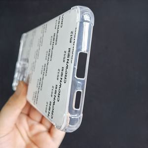 2025 sublimación transparente funda de teléfono móvil en blanco para OPPO A2 REALME C73 5G funda de teléfono móvil anticaída de cuatro esquinas - Product Image 2