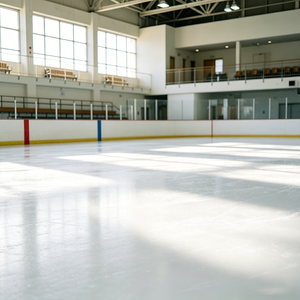 Technologie d'assemblage avancée, connexion sans joint, surface de glisse à haute vitesse, patinoire synthétique - Product Image 1