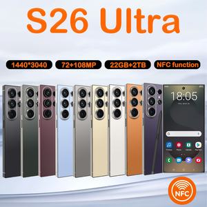 Venta Directa de Fábrica, S26 Ultra, Pantalla HD de 6.9 Pulgadas, Doble SIM, Teléfono Inteligente 5G, 22GB+1TB, Lápiz Integrado, Función NFC - Product Image 6