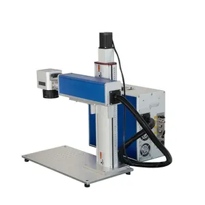 Automatic RAYCUS 20W 30W 50W Multi-functional device portable engraving machine fiber laser marking metal machine