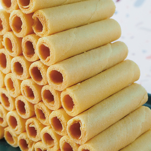 Deliciosos y Sabrosos Rollos de Coco Crujientes, Rollos de Huevo, Bocadillos Deliciosos, Bocadillos de Granos, Rollos de Huevo, Productos de Huevo, Comida China - Product Image 2