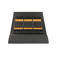 Console d'éclairage de scène professionnelle DMX 512 commande de commutateur manuel gradateurs d'aile en métal MA Fader