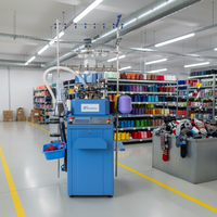 Machine à tricoter les chaussettes automatisée 3,5'' 3,75'' 6F avec moteur, pour tricot invisible, éponge et uni, écologique, certifiée CE