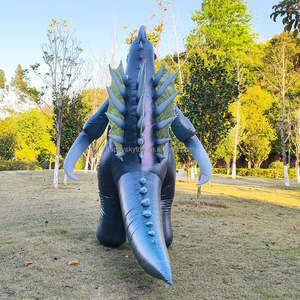 Disfraz de mascota Dragon <span class=keywords><strong>Gigan</strong></span>, alquiler de entretenimiento, disfraces de dragón inflables para adultos - Product Image 3