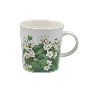 Onglaze แก้วเซรามิกพิมพ์ลายดอกตุง, แก้วมัคขายดีถ้วยชากาแฟ - Product Image 1