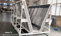 Conteneur de stockage d'énergie personnalisé BESS, refroidisseur liquide, échangeur de chaleur refroidi par air, unité de condensation de réfrigération pour BESS