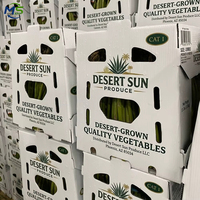 Boîte à laitue en plastique ondulé PP, étanche, ventilée, réutilisable, pour le stockage et l'exportation de légumes frais