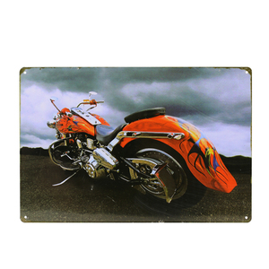 Letrero de estaño con diseño personalizado, decoración de pared, placa artesanal, Vintage, en relieve, de Metal - Product Image 2