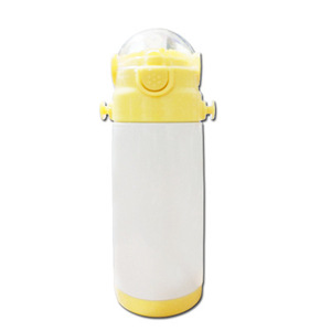 Double Wall Eco-Friendly Stainless Steel Kids <b>Water</b> <b>Bottle</b> 6-12hrs Thermal Insulation Sublimation <b>Blank</b> Tumbler for Back School - Product Image 4
