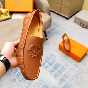 Zapatos Oxford con Parte Superior de Cuero Vacuno de Grano Completo, Entresuela de Goma/Látex Espumado, Suela de Goma y Forro de Tela para Todas las Temporadas - Product Image 3