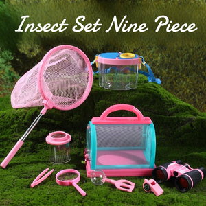 Hot bán trẻ em nhỏ Bug côn trùng hộp Set, vui Bọ Cánh Cứng bướm KEEPER cho trẻ em, nhựa Bug Catcher Set với Net - Product Image 2