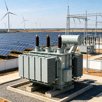 Transformateur de puissance immergé dans l'huile SZ18 20MVA 110kV avec changeur de tension sous charge, trois enroulements, 60Hz, triphasé