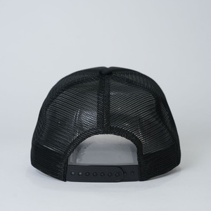 Noir 5 Panneau Trucker Cap Rope Haute Qualité Impression Logo Design Personnalisé En Gros pour Voyager Activités De Plein Air - Product Image 4