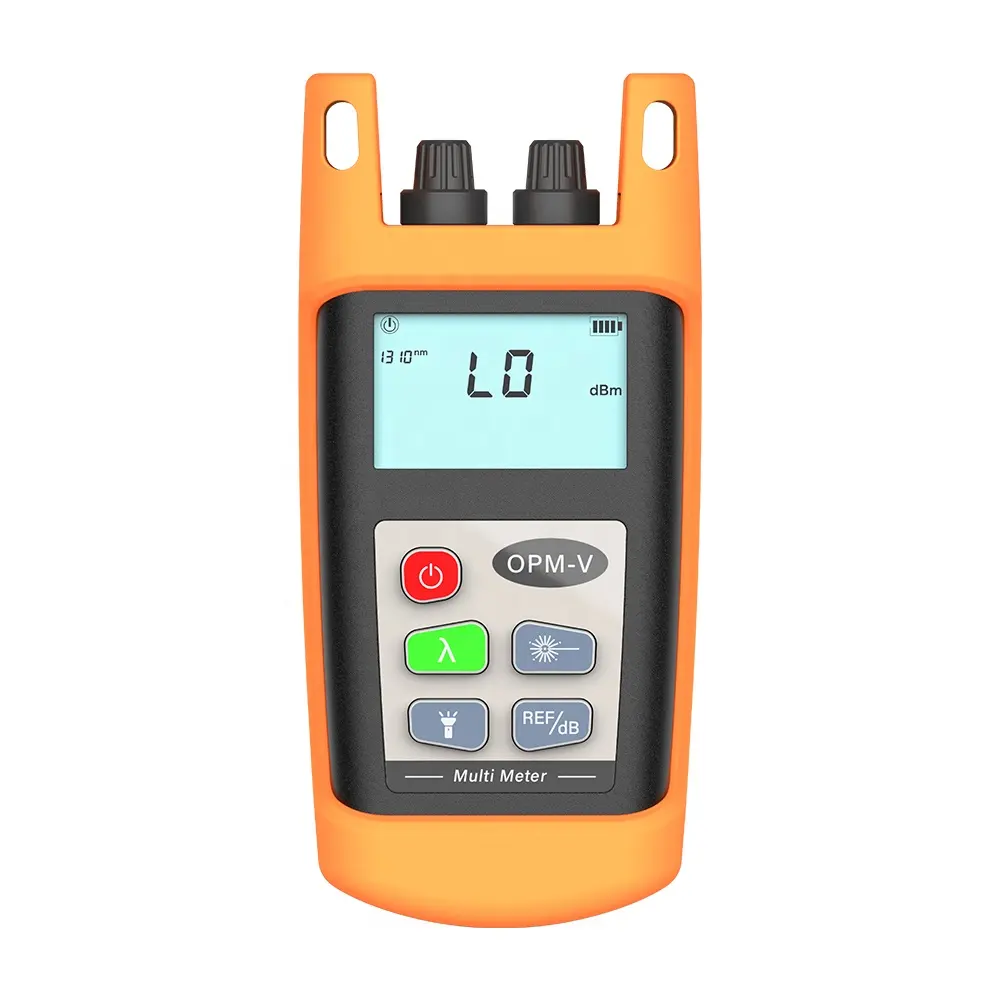 Fiber optical smart power meter+VFL Measurement Range -70~+10dbm ftth kit fiber optic laser power meter
