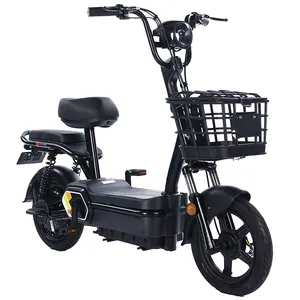 China Großhandel Stahlrahmen Elektro roller Fahrräder für Erwachsene, neueste Fabrik Small Mini E Bike Elektro roller Fahrrad, E Roller