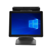 Expédition immédiate : Terminal de point de vente Windows 15 pouces avec processeur Intel, écran tactile capacitif 10 points, Bluetooth/Wi-Fi 6, Ethernet – Idéal pour la restauration et le commerce de détail