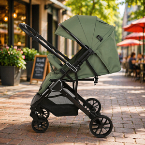<span class=keywords><strong>Poussette</strong></span> bébé 3 en 1, pliable, avec plusieurs options de transport, pour nouveau-né, <span class=keywords><strong>poussette</strong></span>-wagon portable - Product Image 1