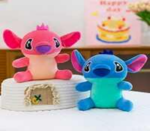 Jouets en peluche Lilo & Stitch, animaux en peluche doux de 18 cm, cadeau d'anniversaire pour enfants, unisexe, de 2 à 4 ans - Product Image 3