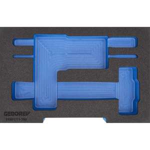 Gedore โมดูลโฟม CT1-350 EI-1100 L-BOXX 1/2 136ว่างเปล่า - Product Image 1