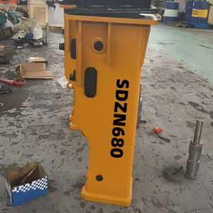 Ciseaux hydrauliques silencieux SB40 de 4 à 7 tonnes avec lubrification automatique, certifiés CE, pour la démolition, l'exploitation minière et l'entretien routier - Product Image 4