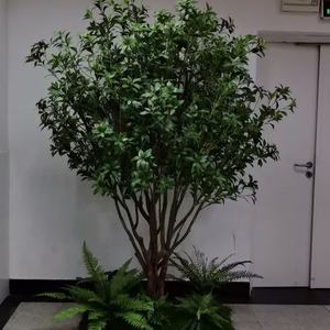 Árbol de Olivo Artificial de Fibra de Vidrio y Árbol de Campanilla Artificial para Decoración Moderna del Hogar en Interiores - Product Image 3