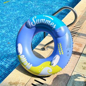 Flotador Inflable para Piscina de 90 cm con Asa, Unisex, Juguete Acuático para Diversión de Verano - Product Image 2