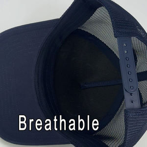 Casquette de baseball tendance à 5 panneaux en maille, personnalisable avec logo, de qualité supérieure, pour <span class=keywords><strong>promotion</strong></span> et vente en gros – Nouvelle collection - Product Image 5