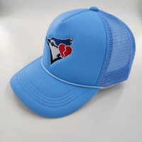 Gorra Trucker de 5 Paneles de Mezclilla con Espuma, Gorra de Camionero Bordada Personalizada para Verano/Invierno, Deportes Casuales al Aire Libre, Moda