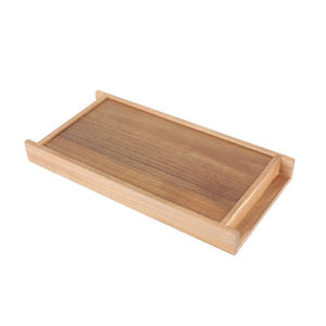 Huina Moderne Différentes Tailles Grands Plateaux De Service En Bois En Bois D'acacia Personnalisable Couleur Rectangle Forme Usine En Gros - Product Image 6